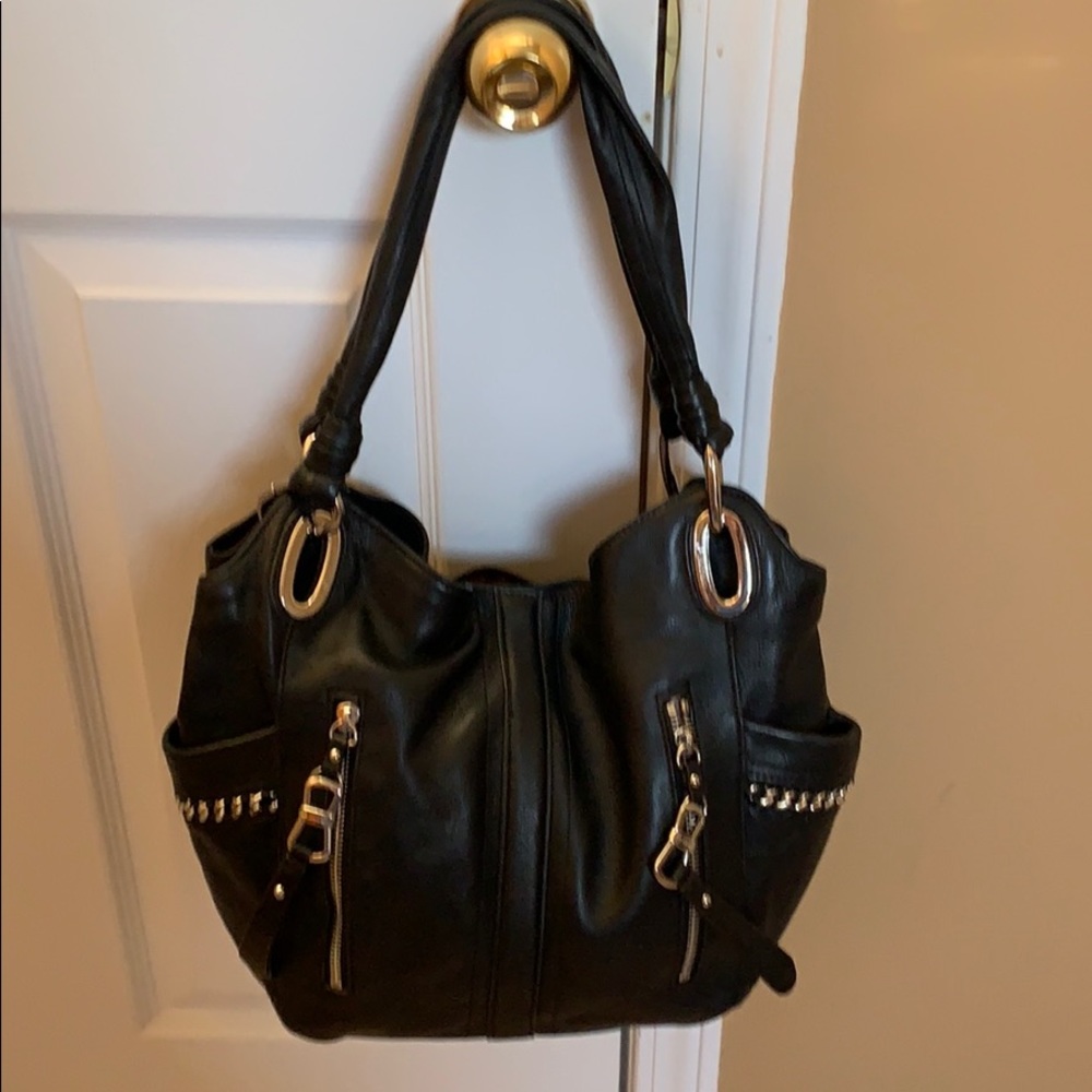 Medium Black B Makowsky  Bag